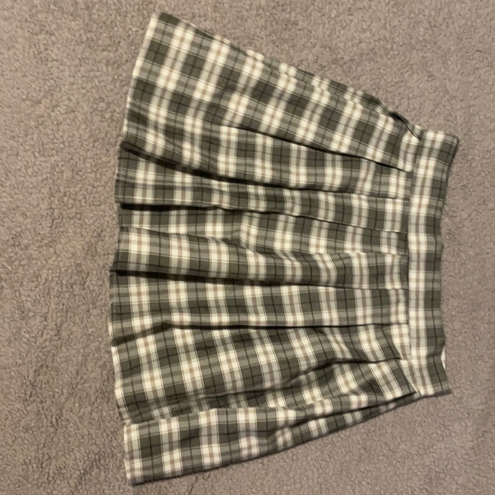 ROMWE, Medium, Green Tennis Skirt